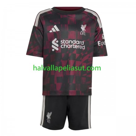 Jalkapallo Pelipaidat/Peliasut Liverpool Lasten Kolmaspaita 2026-2027 Lyhythihainen